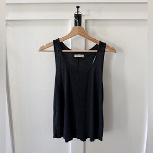 Abercrombie & Fitch Charcoal Swing Tank Top